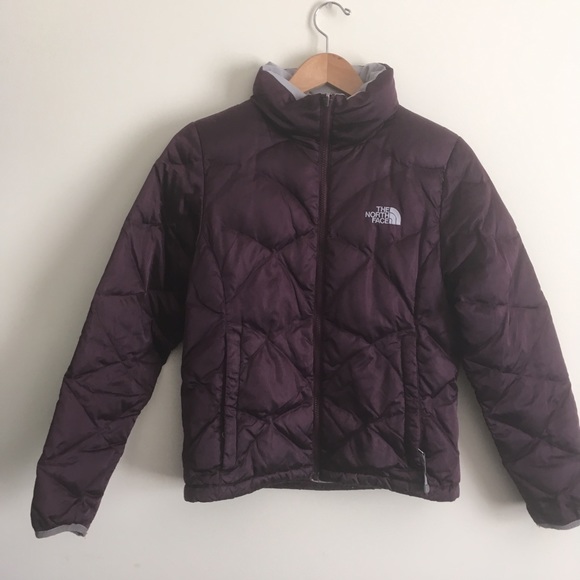 north face plum jacket